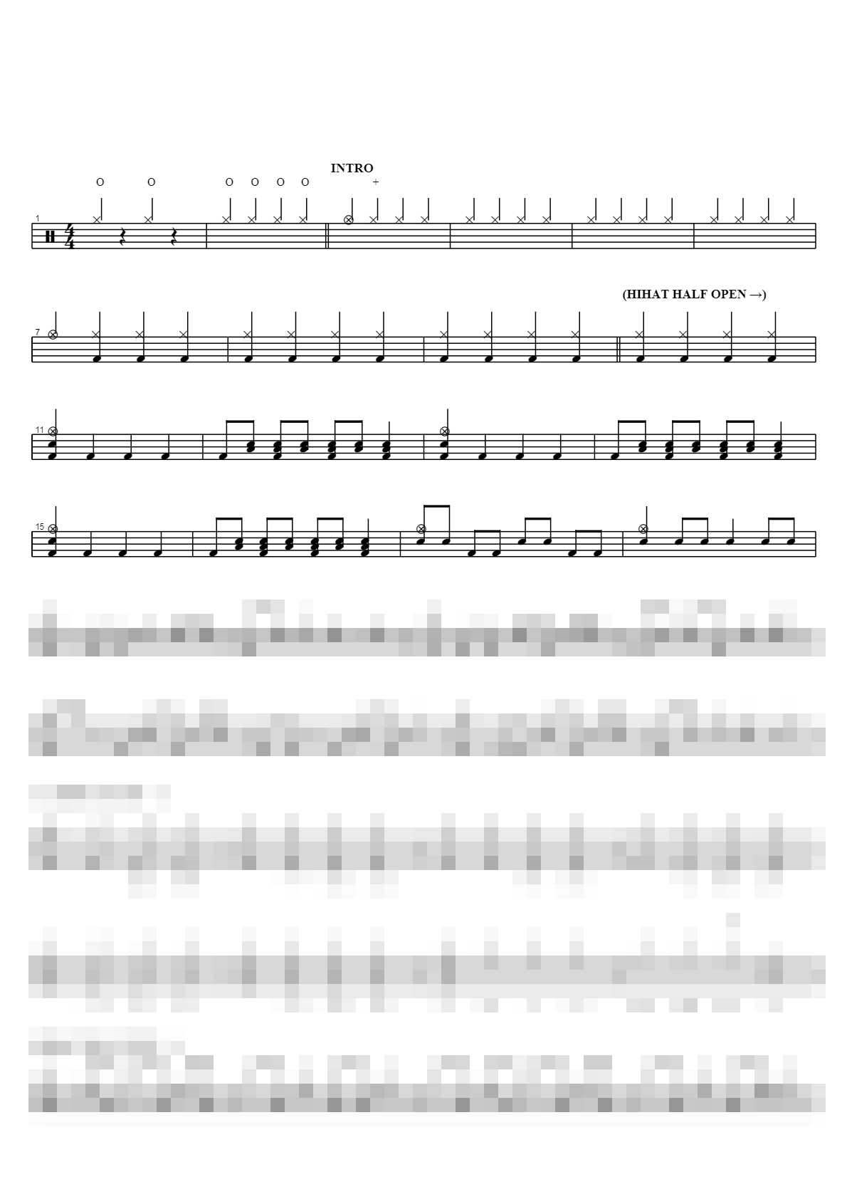 받아주소서 Sheet Music Preview
