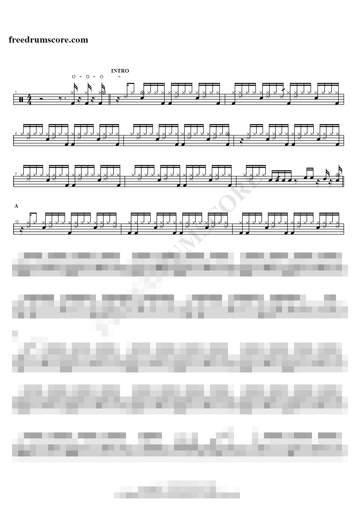 Ain`t Giving Up Sheet Music Preview