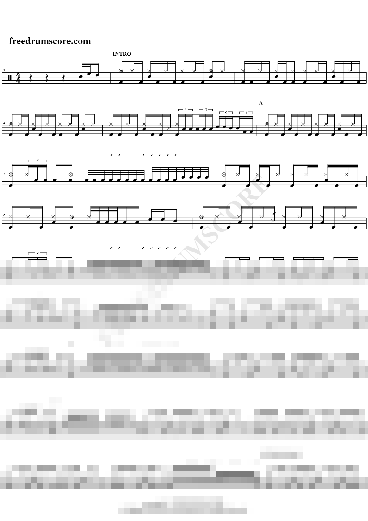 Frankenstein Sheet Music Preview
