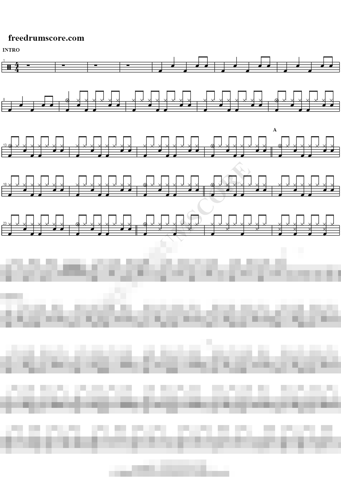 Connection Sheet Music Preview