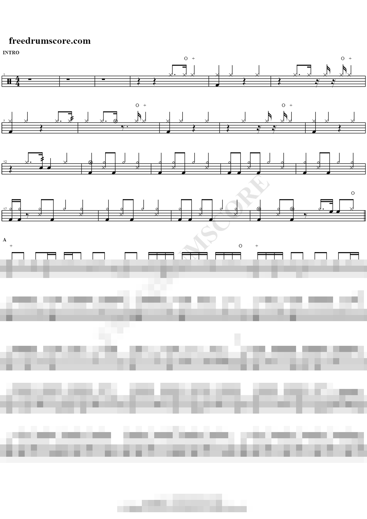 Old Love Sheet Music Preview
