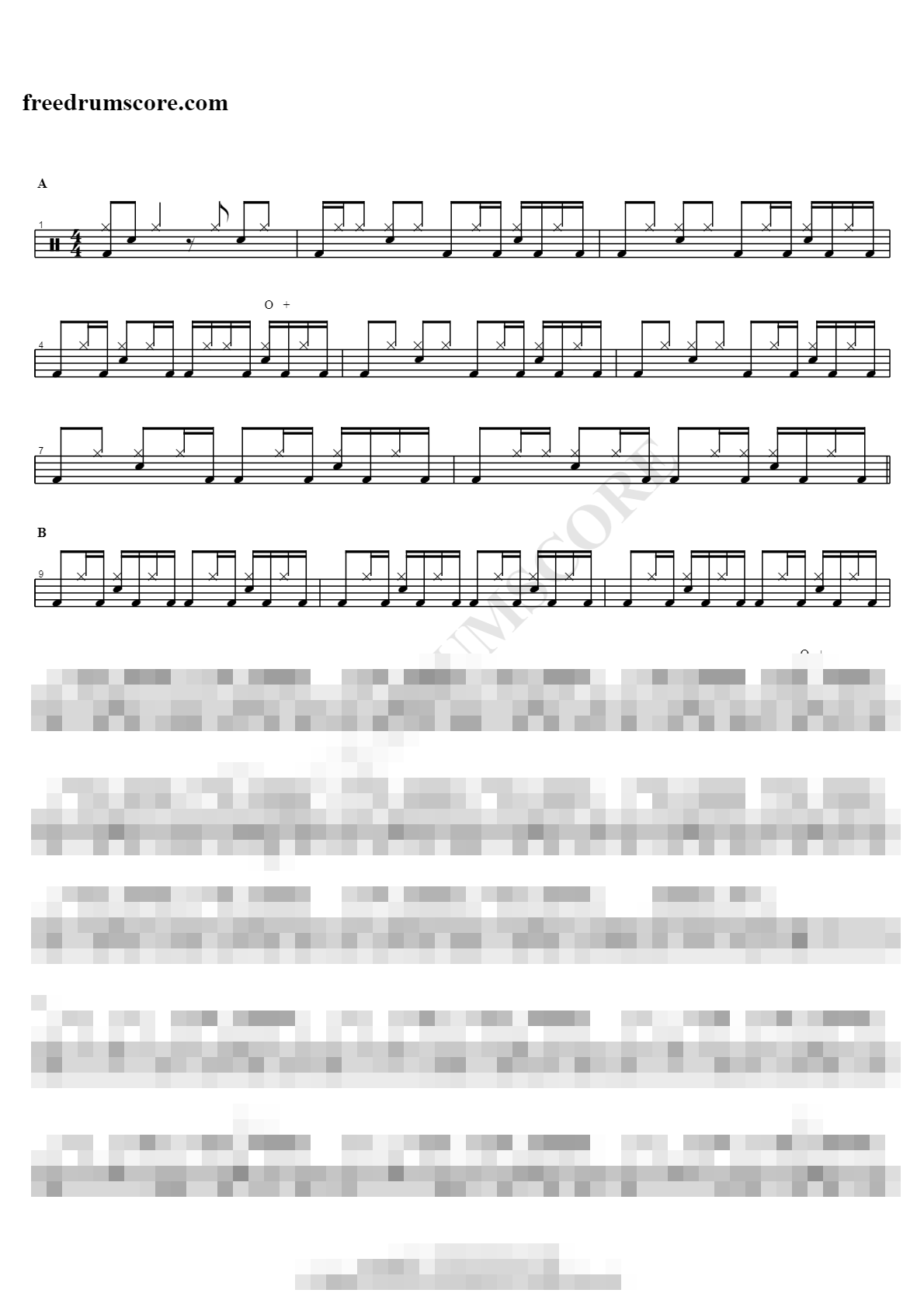 I Shot The Sheriff Sheet Music Preview