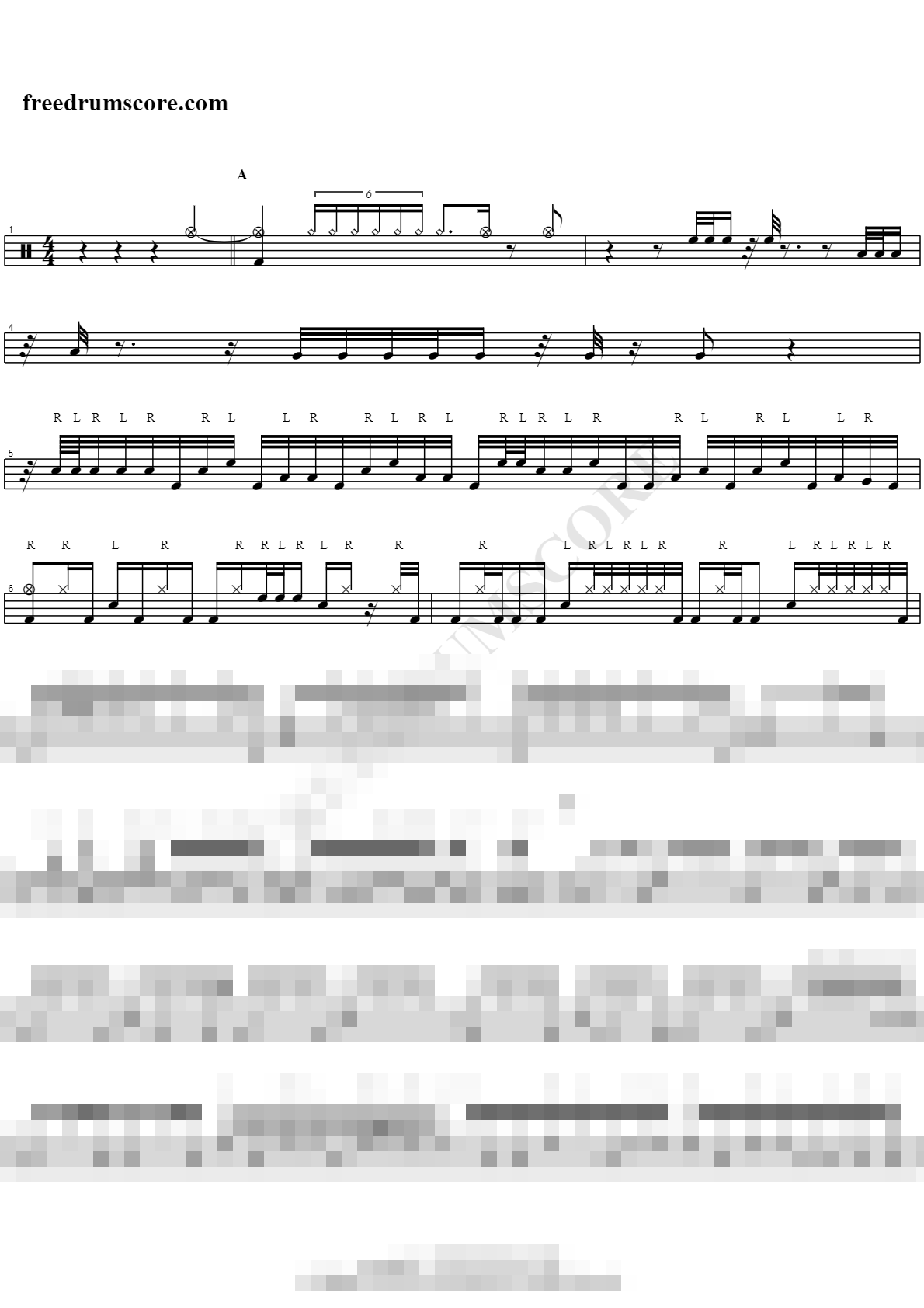Turn me on Sheet Music Preview