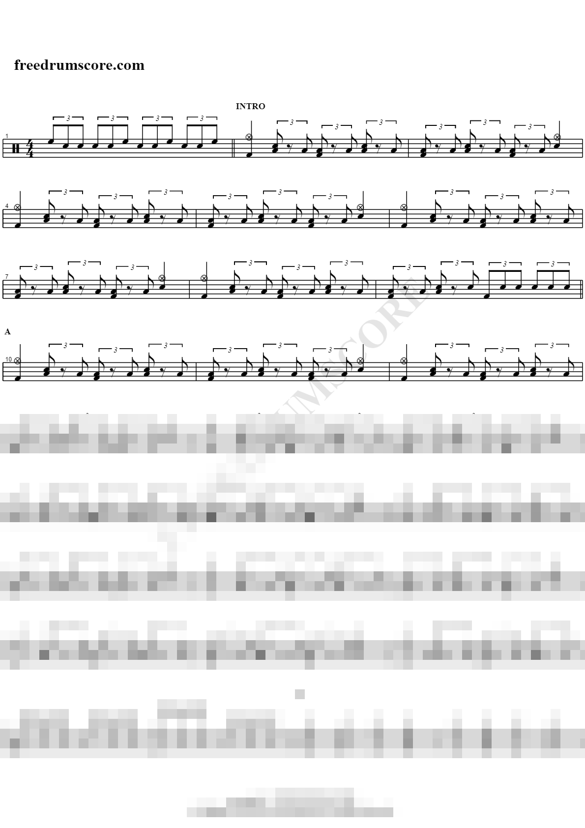 I Don`t Care Sheet Music Preview