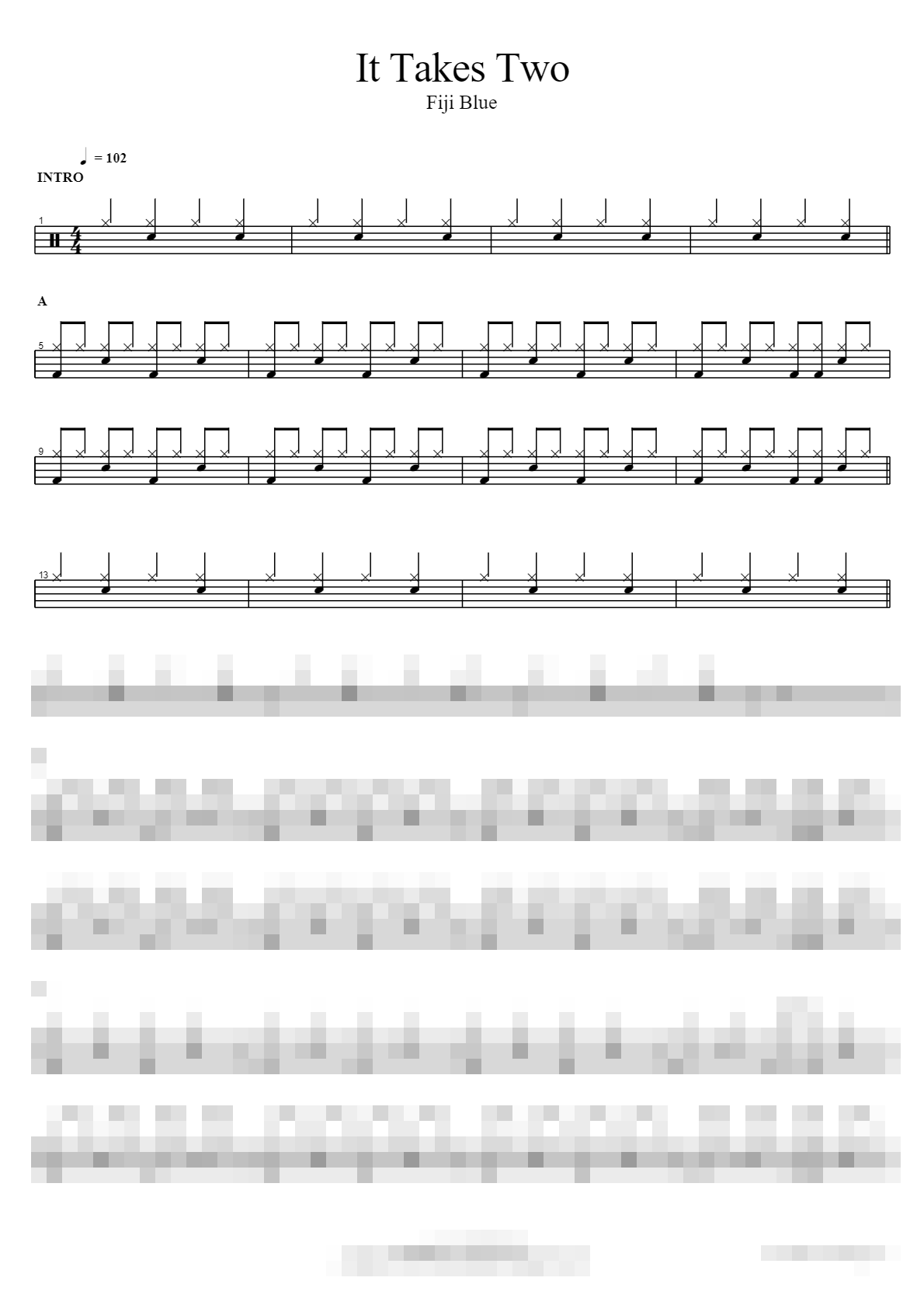 It Takes Two Sheet Music Preview