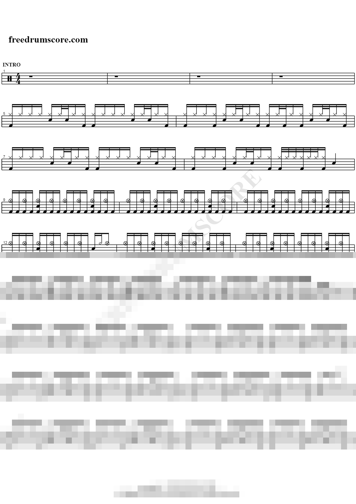 What It Is To Burn Sheet Music Preview