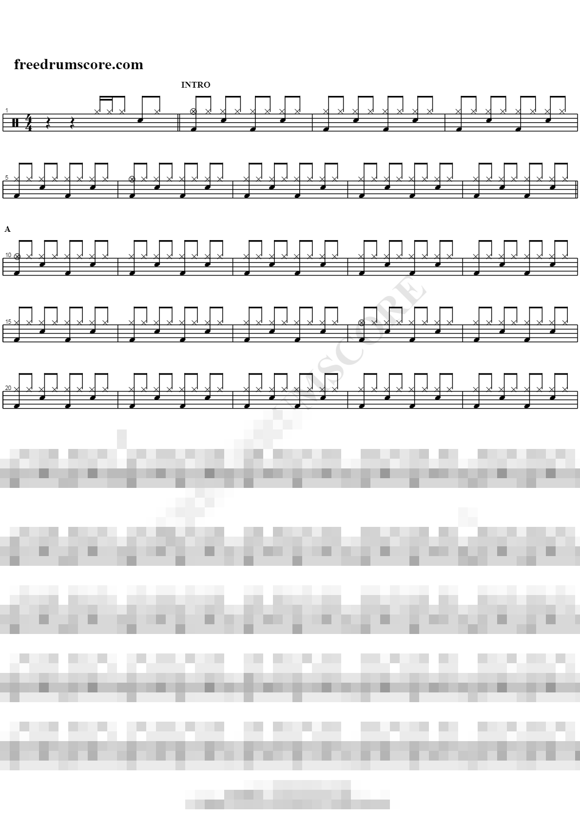 Fresh Sheet Music Preview
