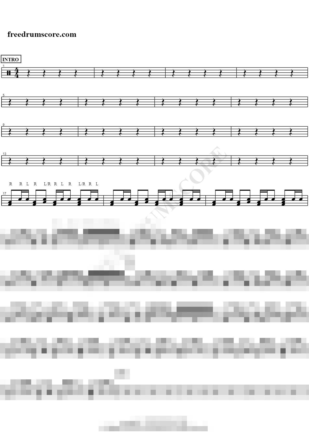 Some Nights Sheet Music Preview