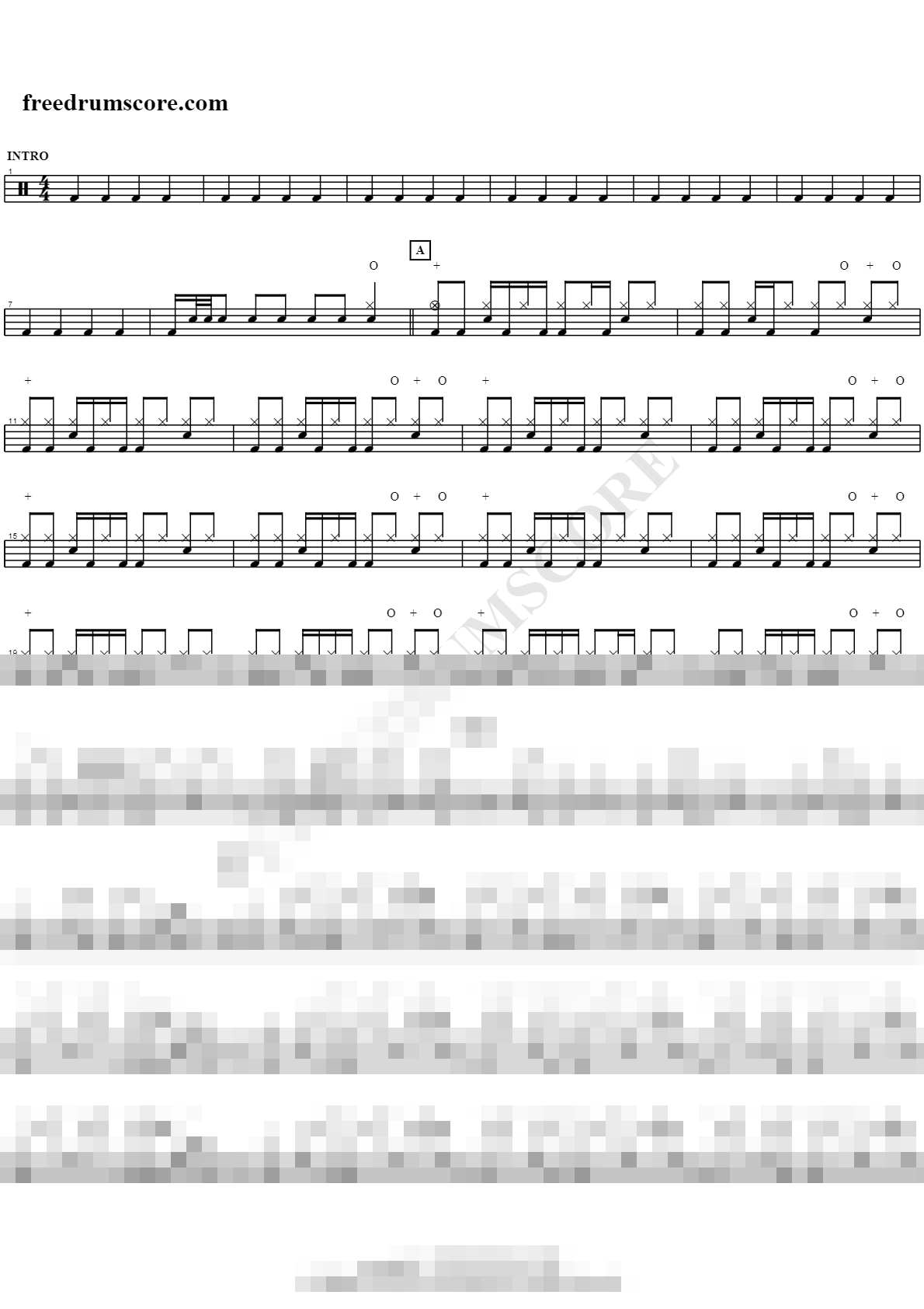 Funkin` For The Thrill Sheet Music Preview