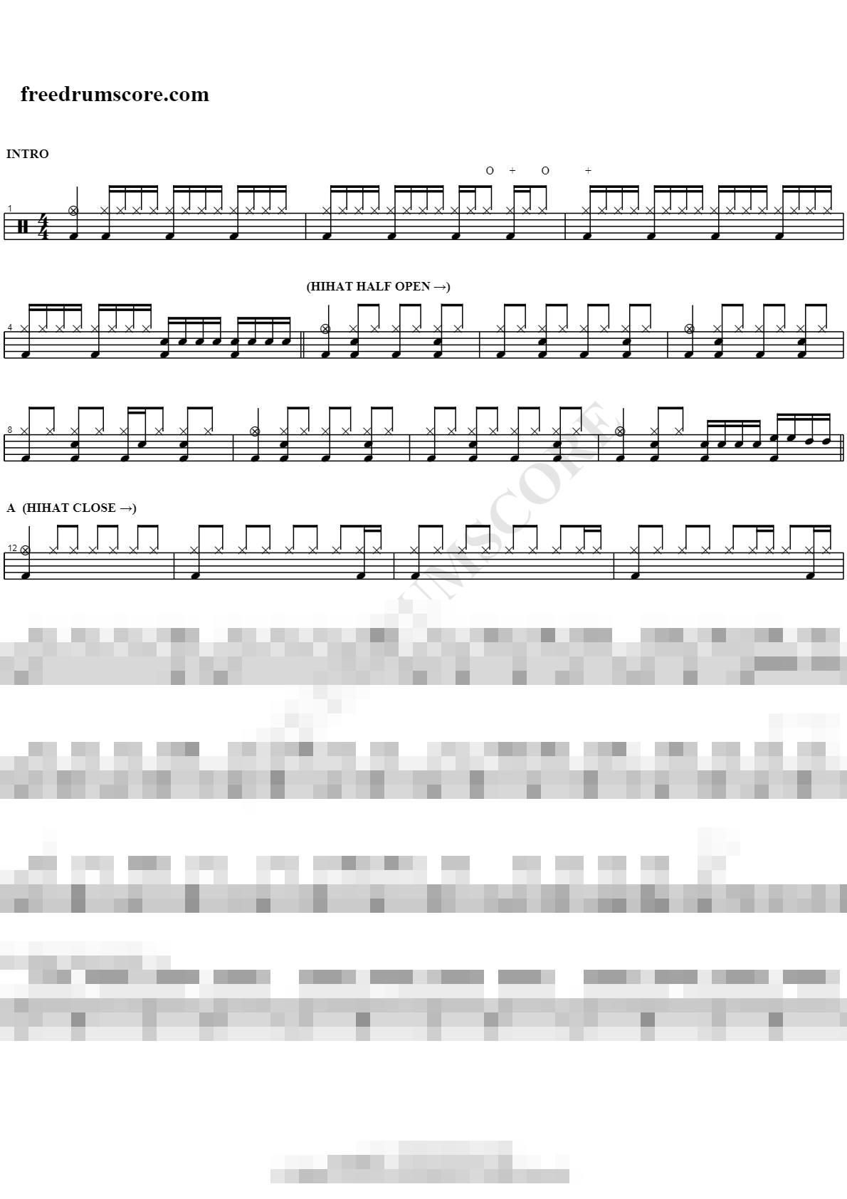 I Don`t Wanna Be In Love Sheet Music Preview
