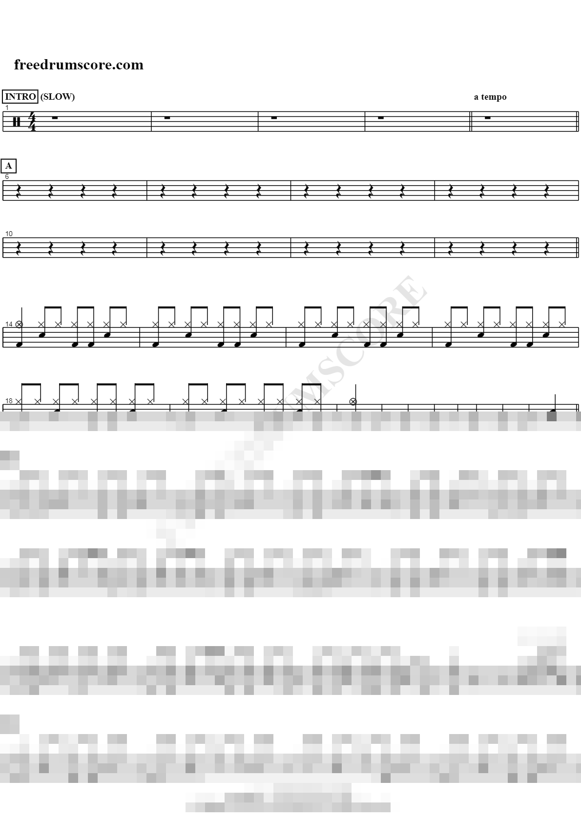 21 guns Sheet Music Preview