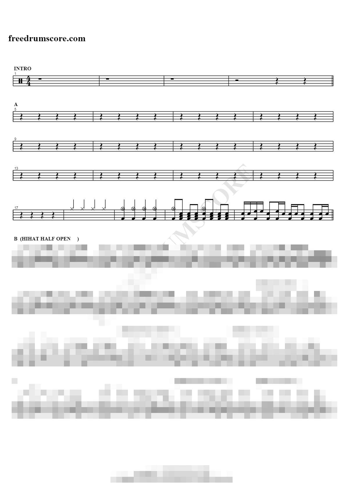 Oh Love Sheet Music Preview