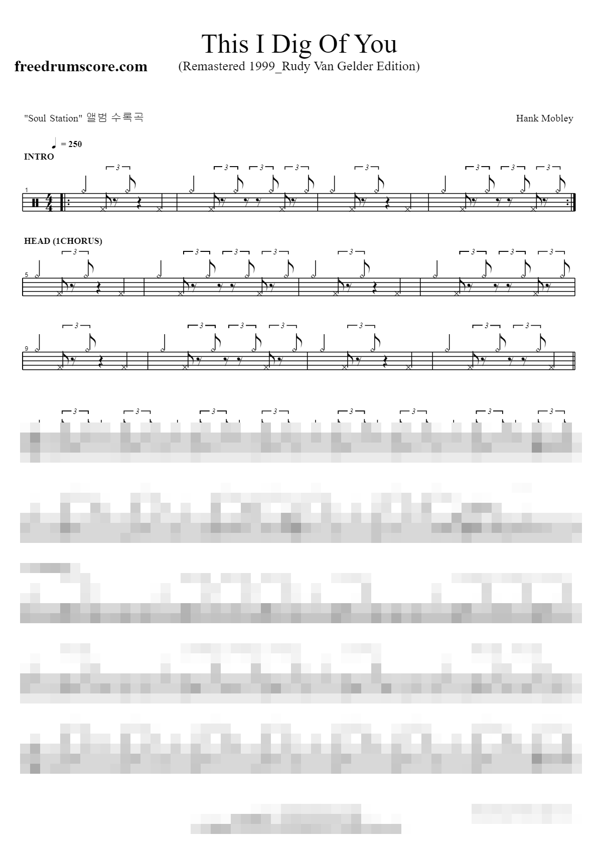 This I Dig Of You Sheet Music Preview