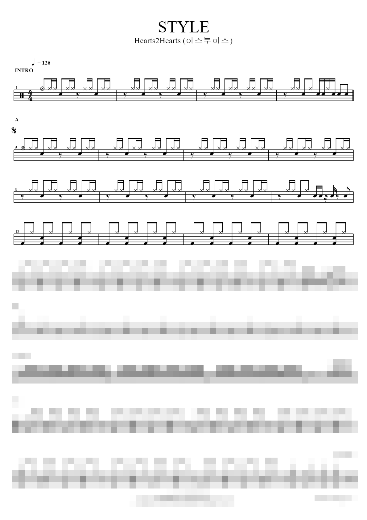 STYLE Sheet Music Preview