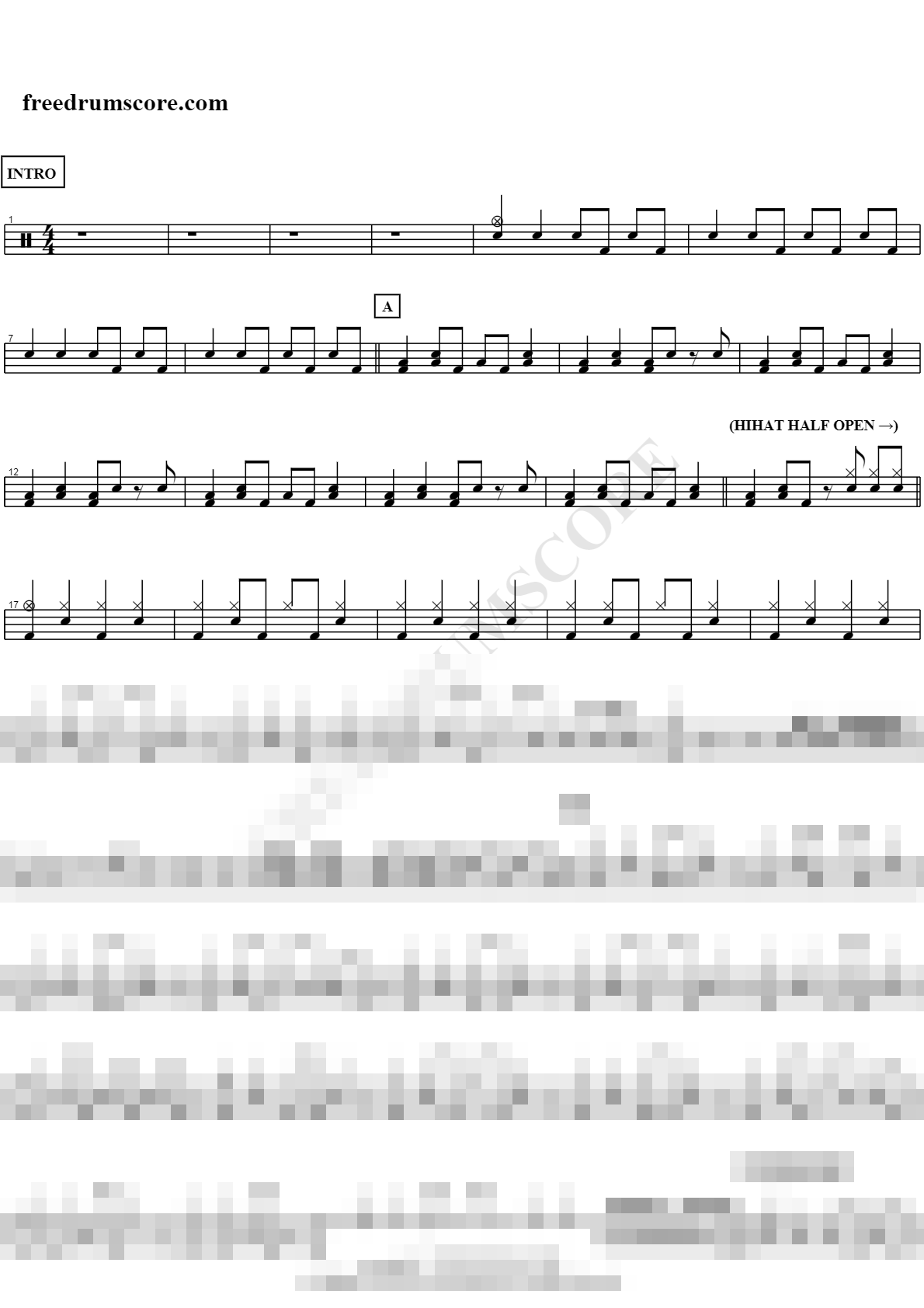 Homecoming Sheet Music Preview