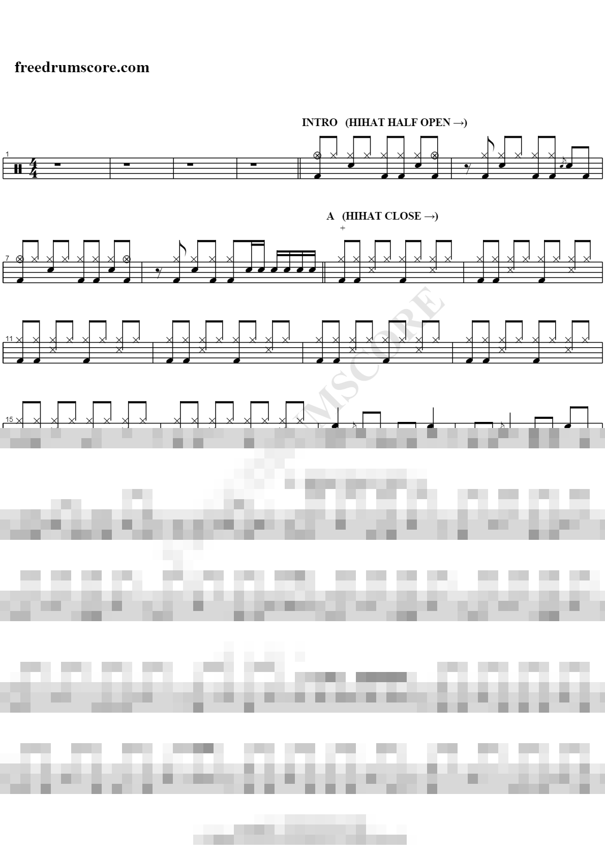Wish You Were Here Sheet Music Preview