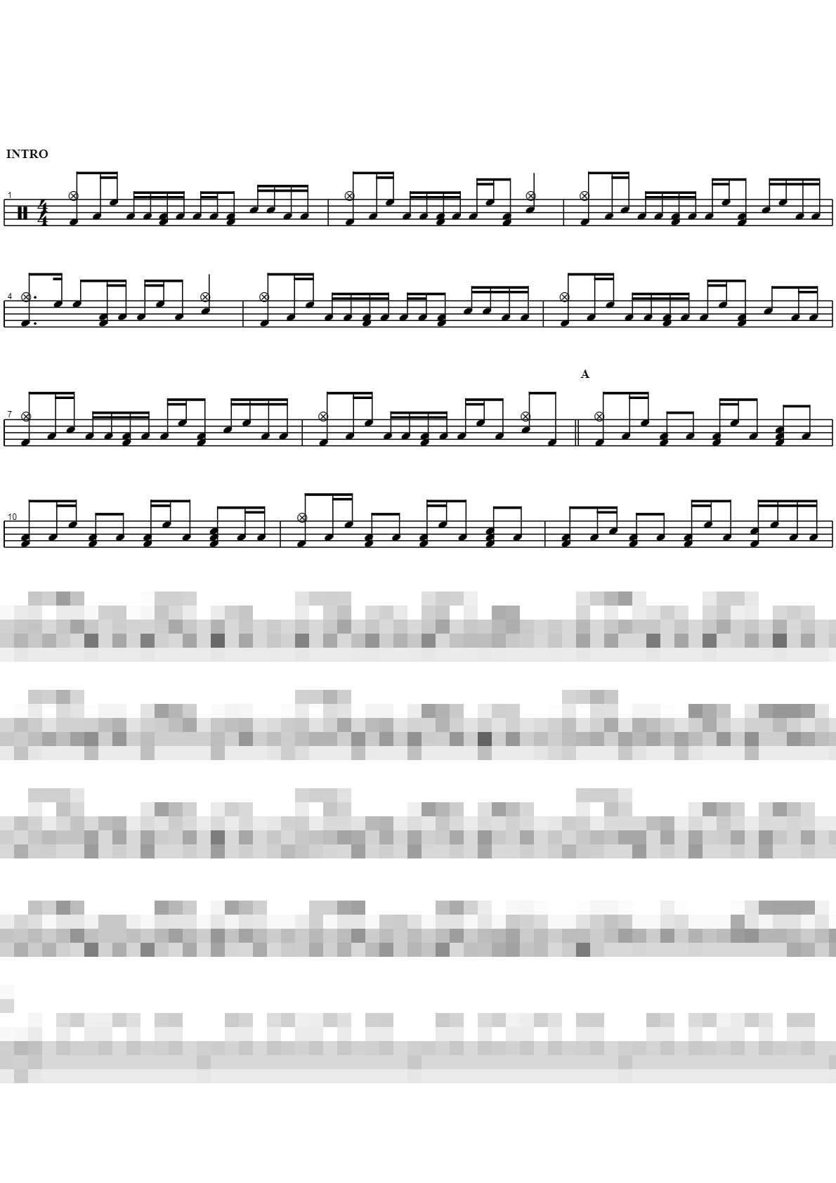 Glory Sheet Music Preview