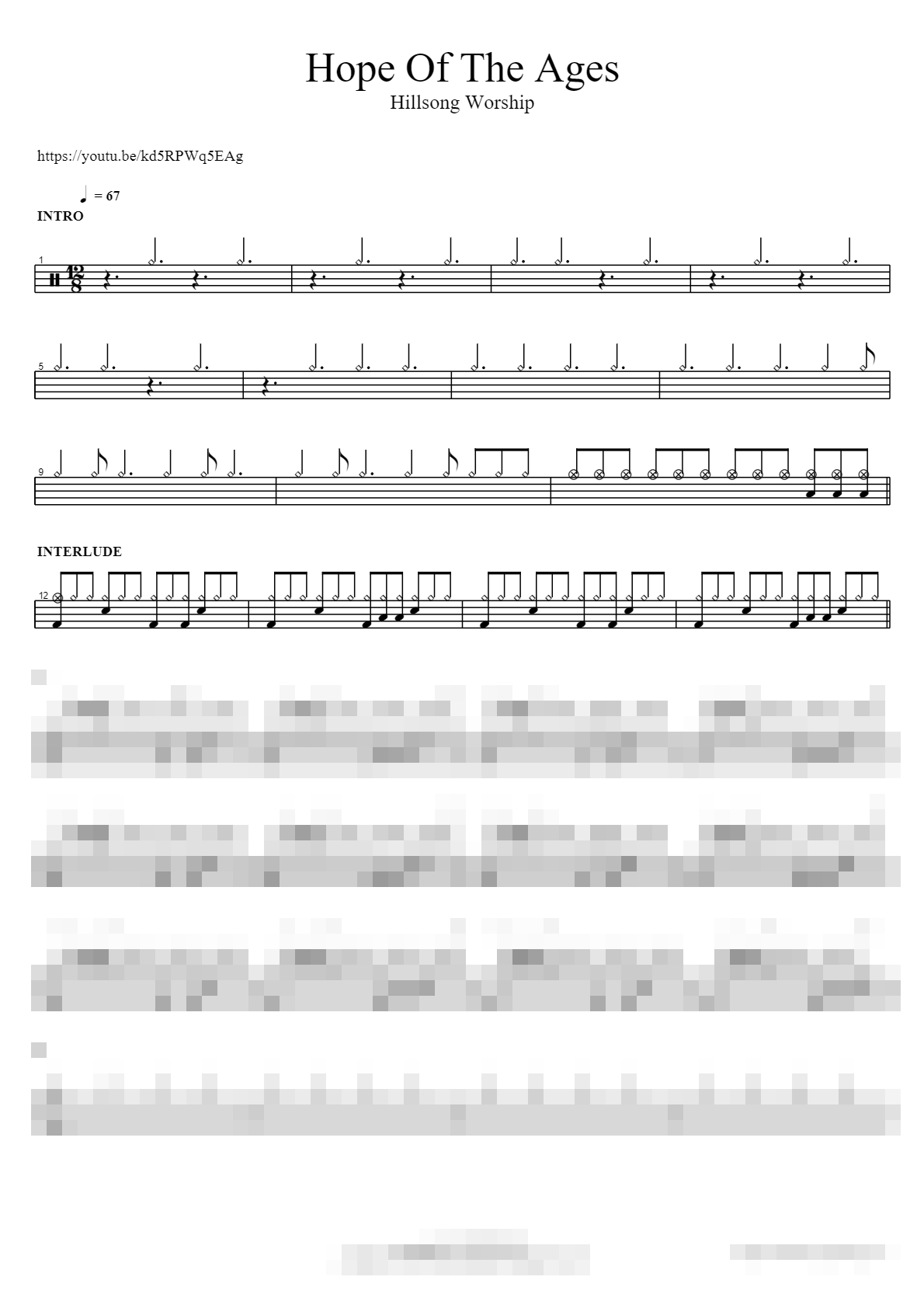 Hope Of The Ages Sheet Music Preview
