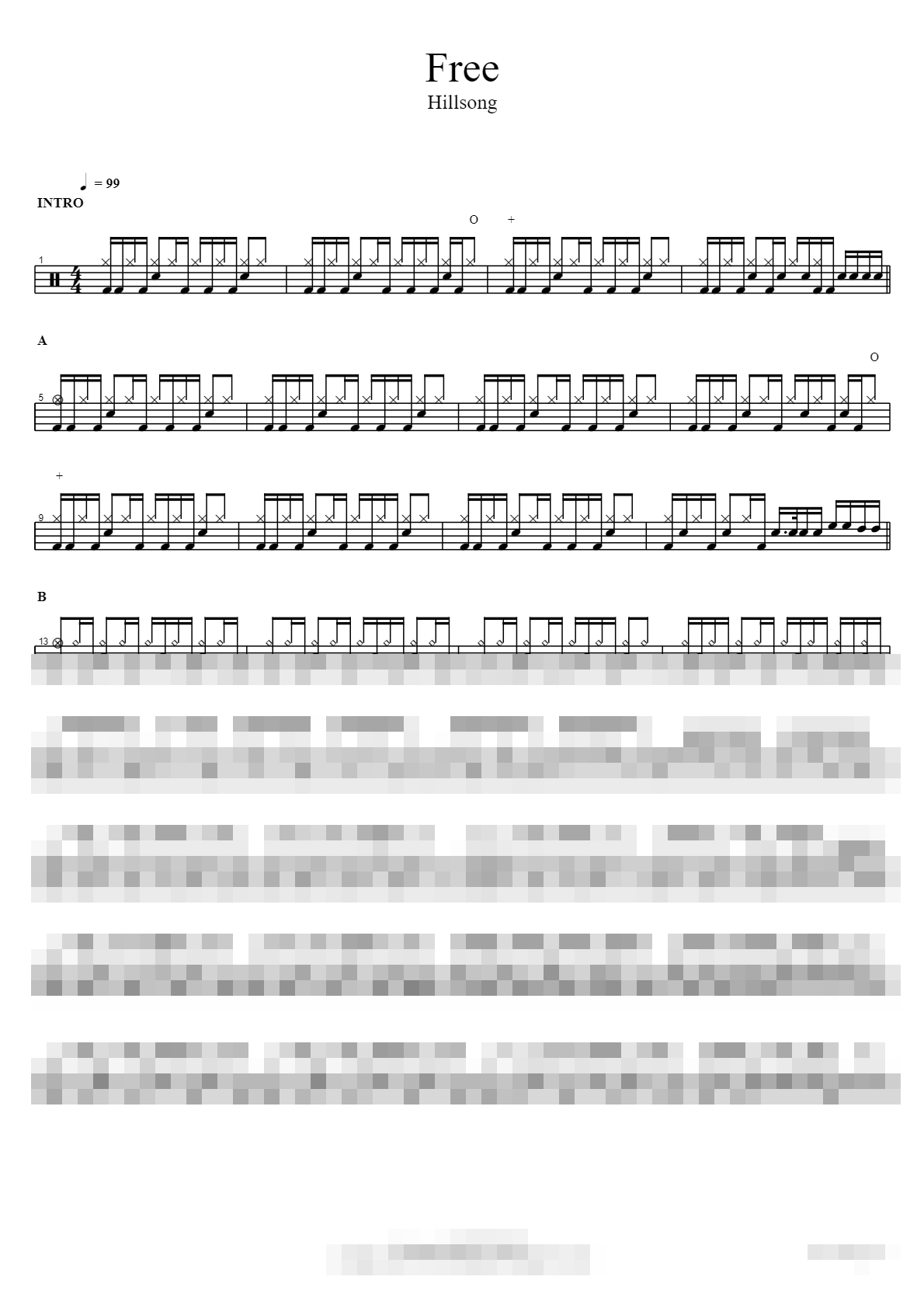 Free Sheet Music Preview