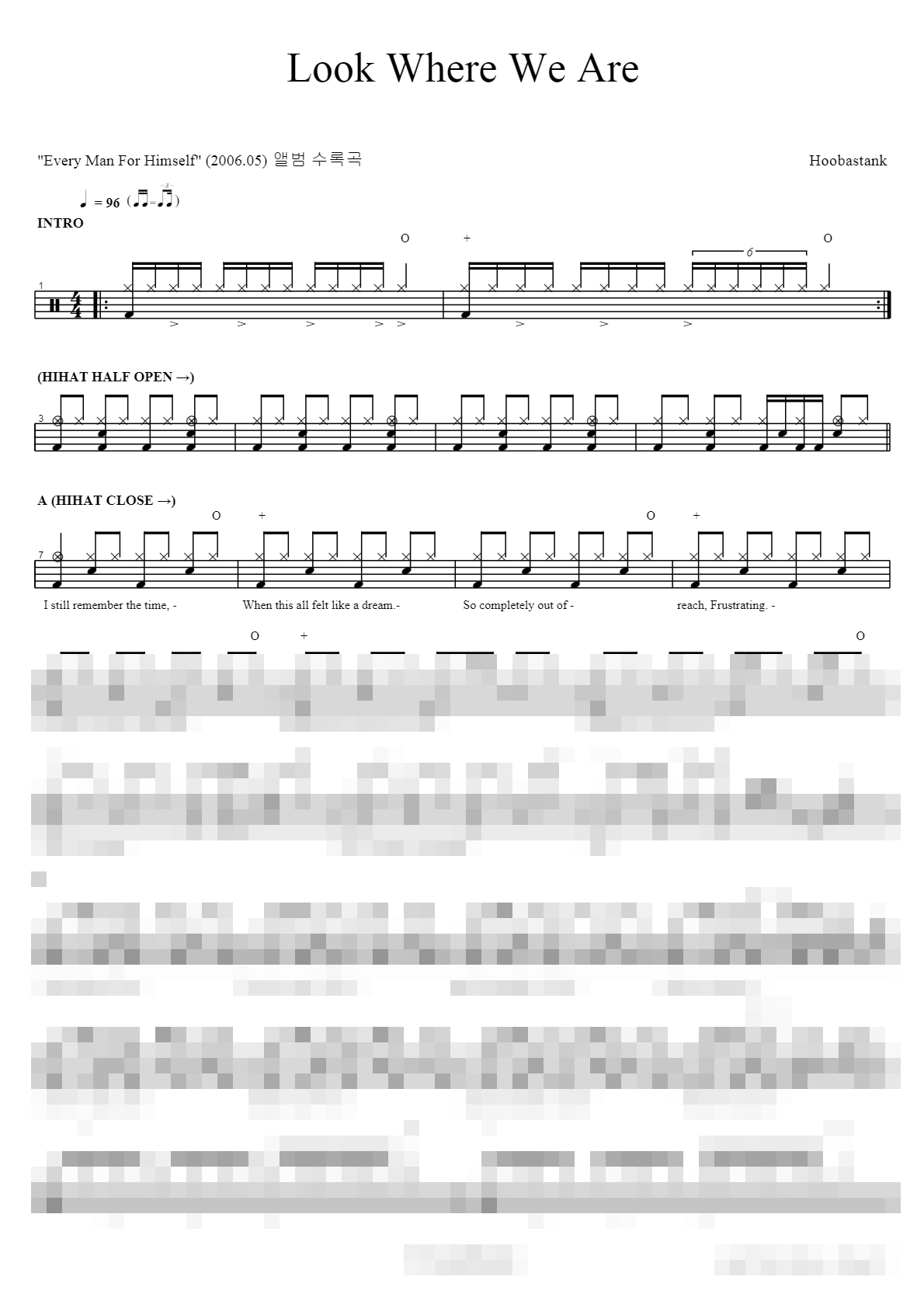 Look Where We Are Sheet Music Preview