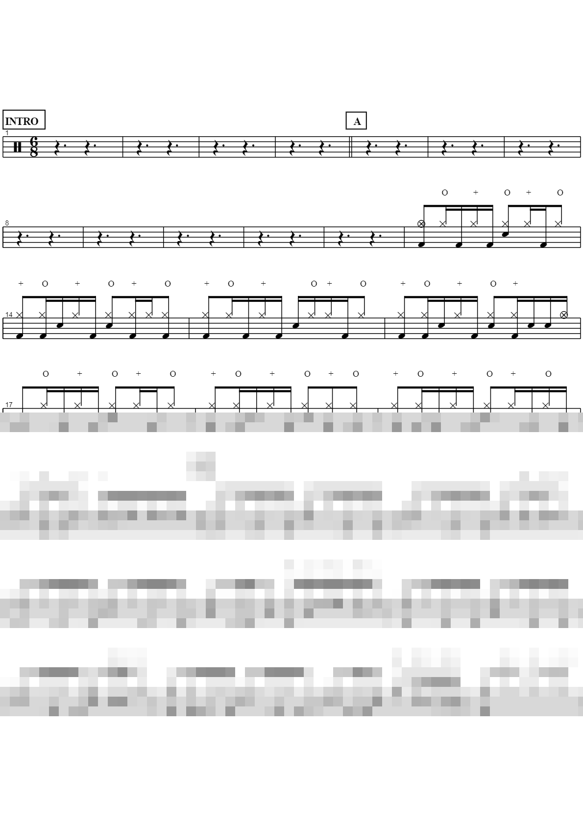 running away Sheet Music Preview