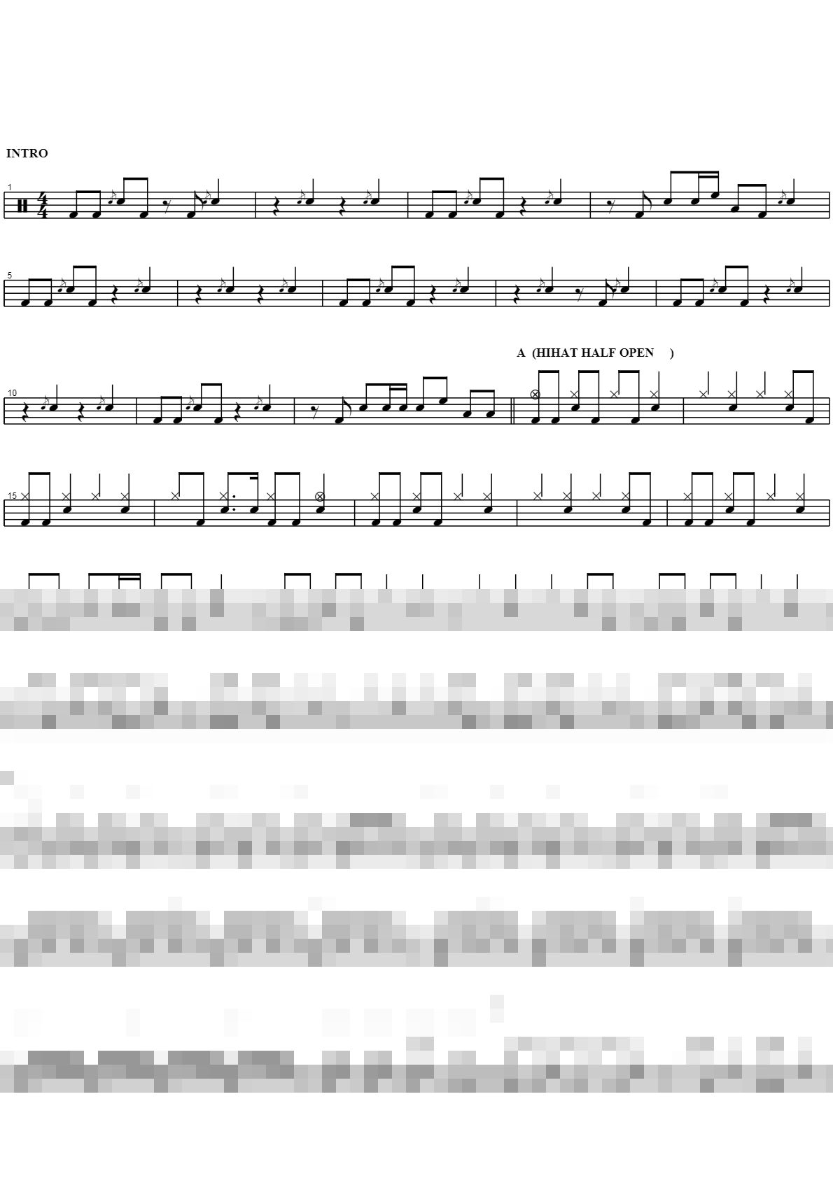 Without A Fight Sheet Music Preview