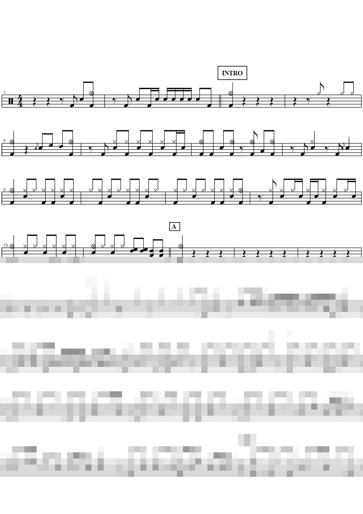 I wiLL BE THERE FOR YOU Sheet Music Preview
