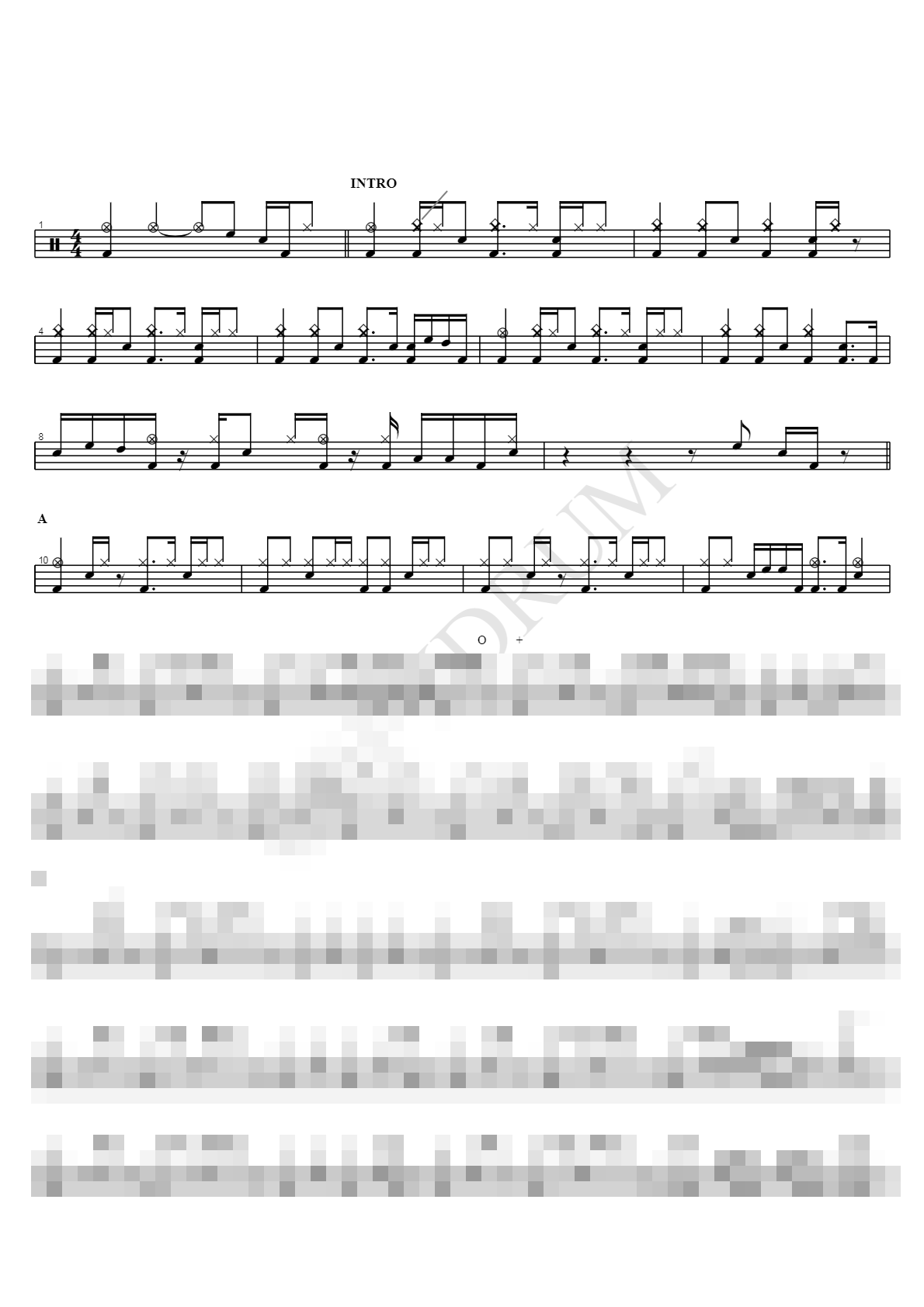 Alive Sheet Music Preview