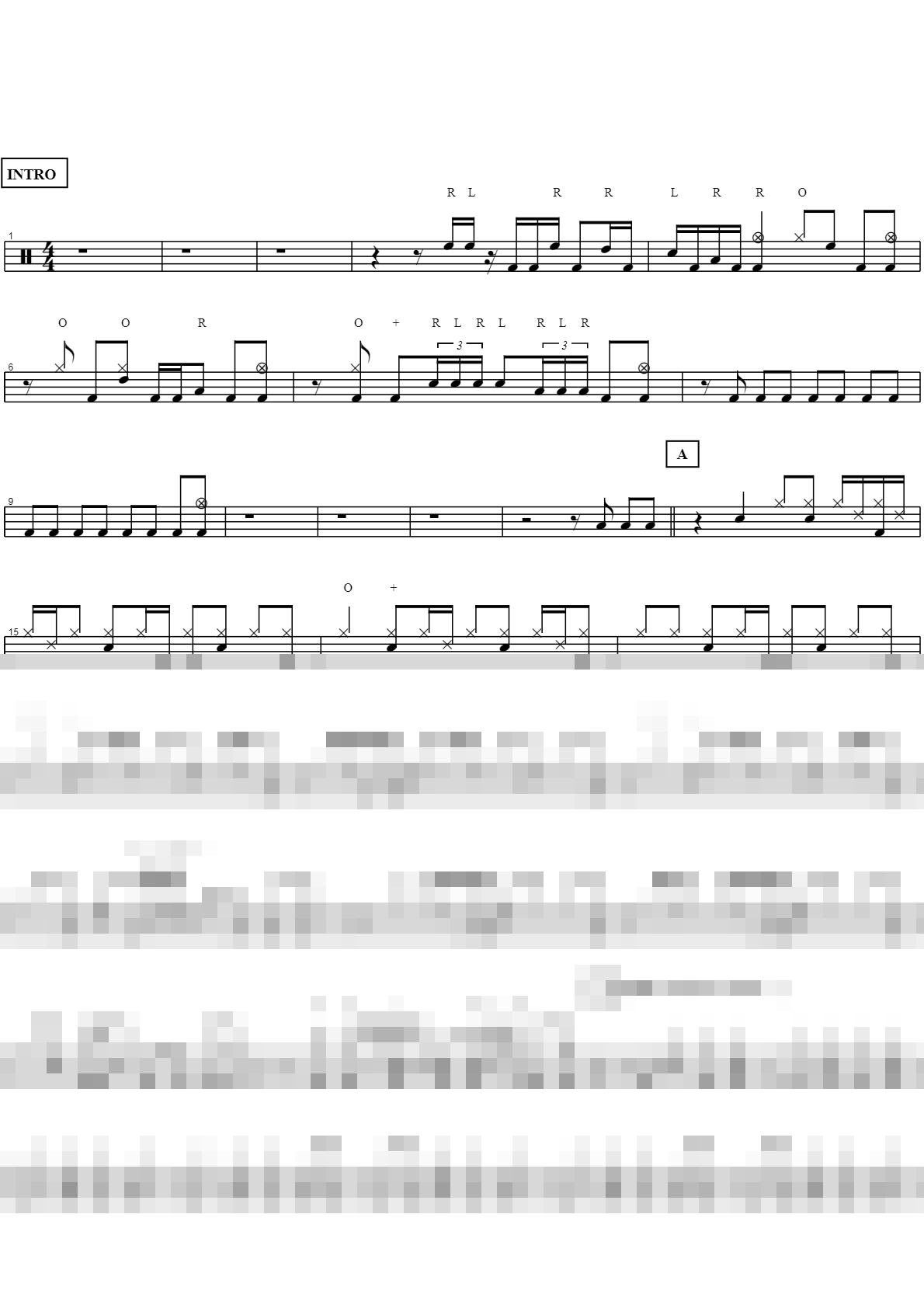 Yahweh Sheet Music Preview