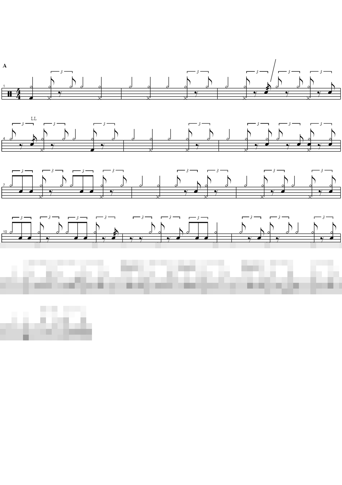 Jazz Sticks Sheet Music Preview