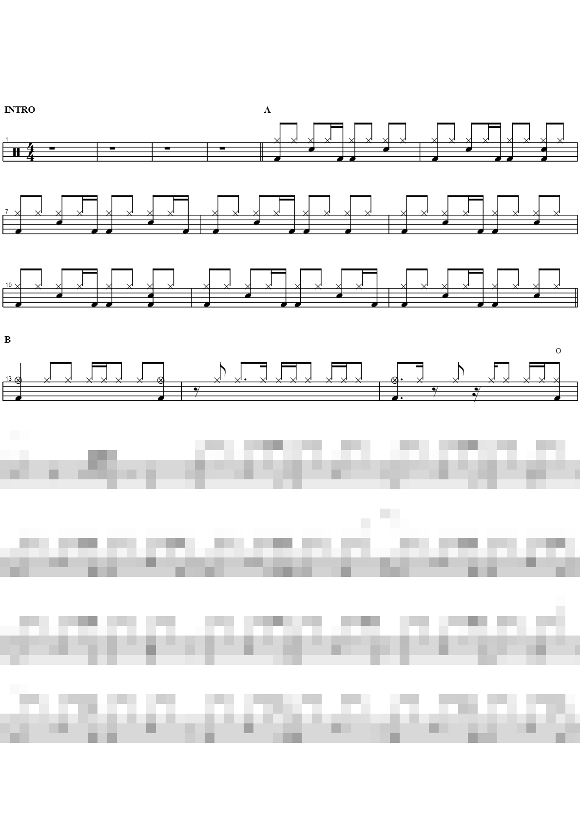 Neon Sheet Music Preview
