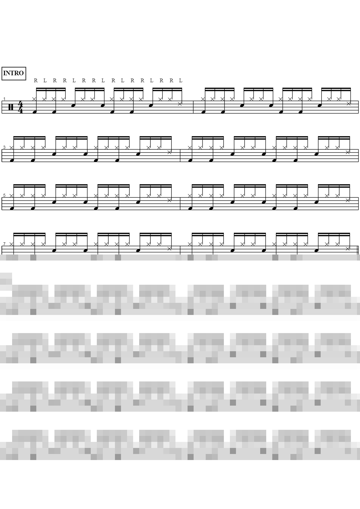 tell me bout it Sheet Music Preview