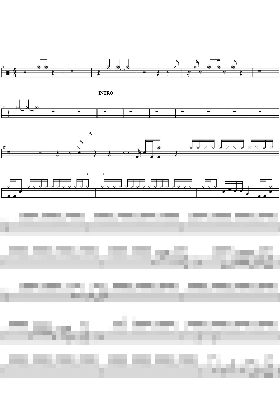 Hosanna Sheet Music Preview
