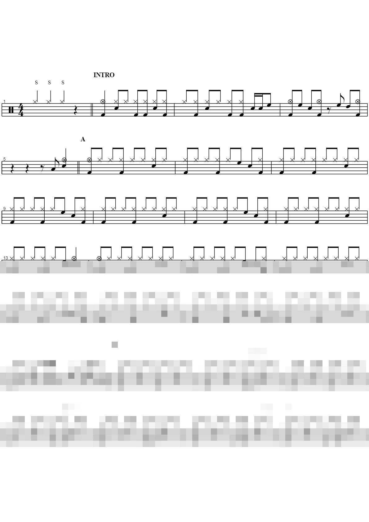 천사를 만났어 Sheet Music Preview