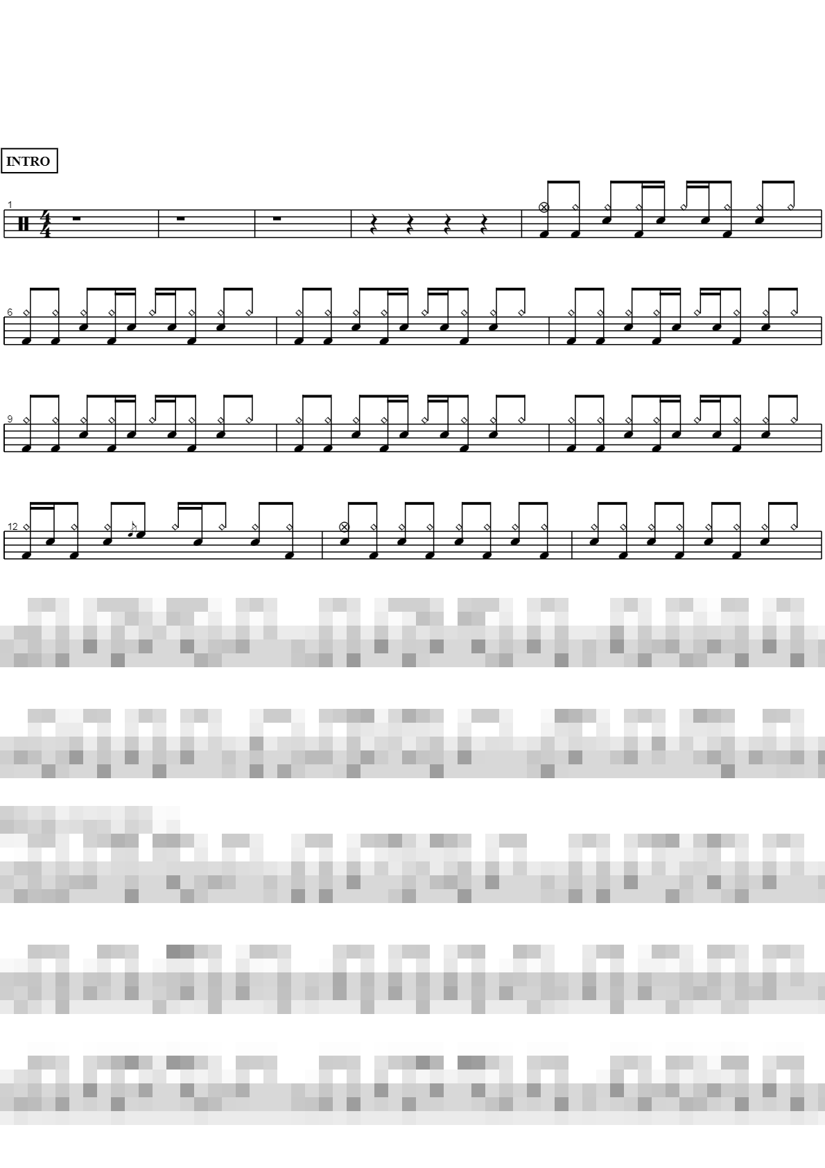 Hush Sheet Music Preview