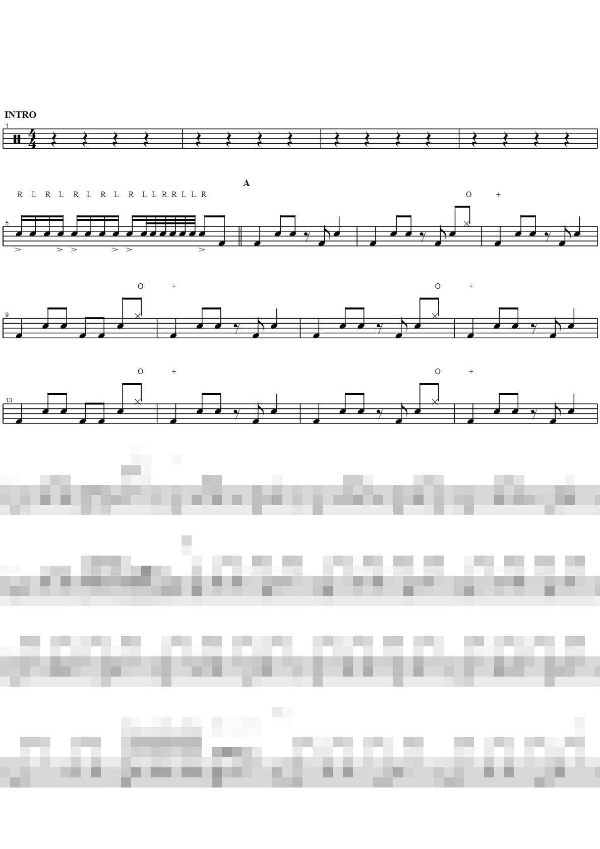 Ring Sheet Music Preview