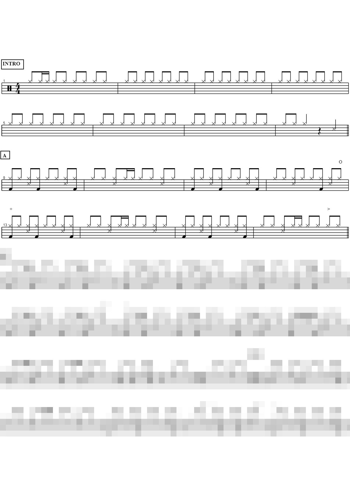 Possibilities Sheet Music Preview
