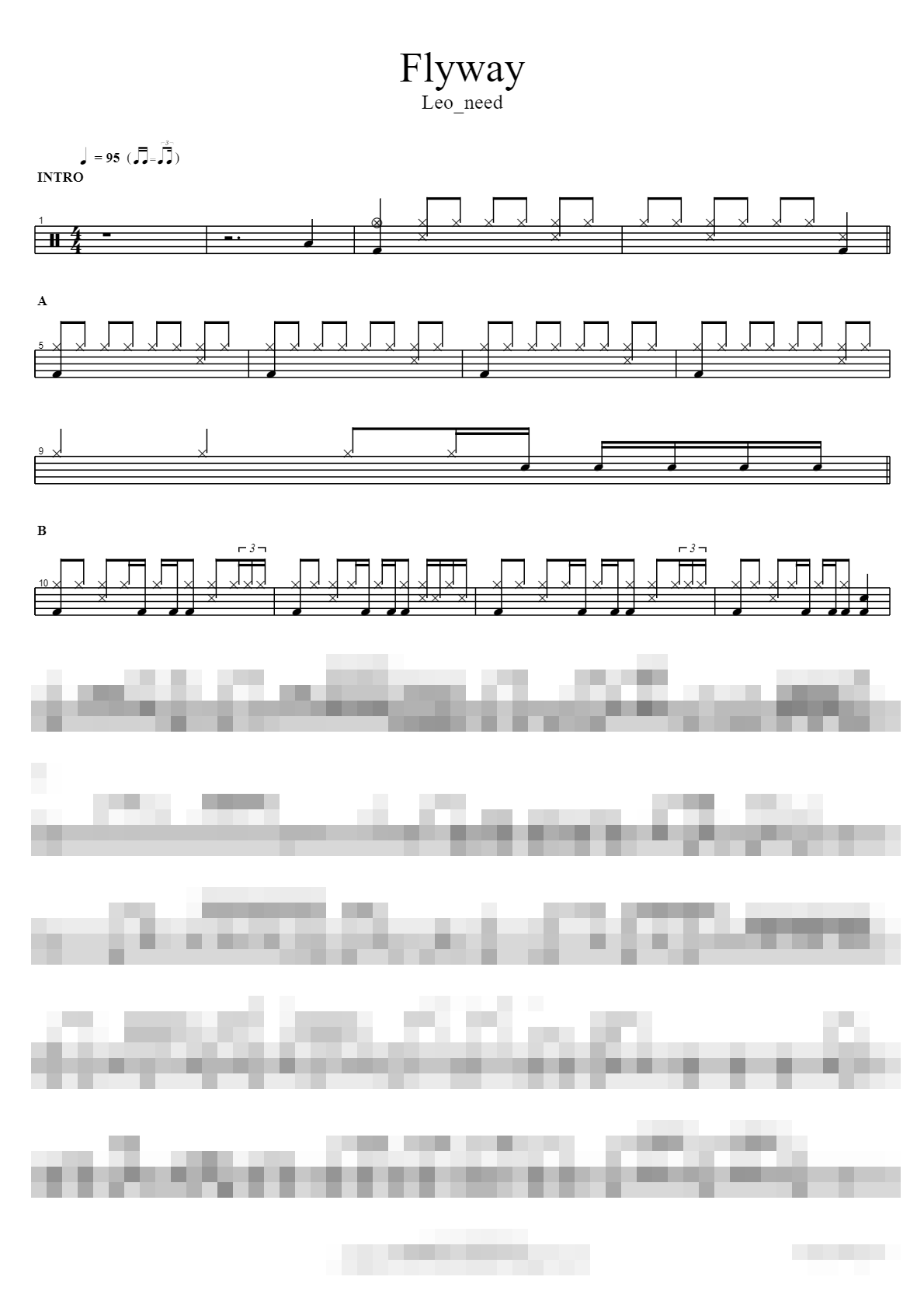 Flyway Sheet Music Preview