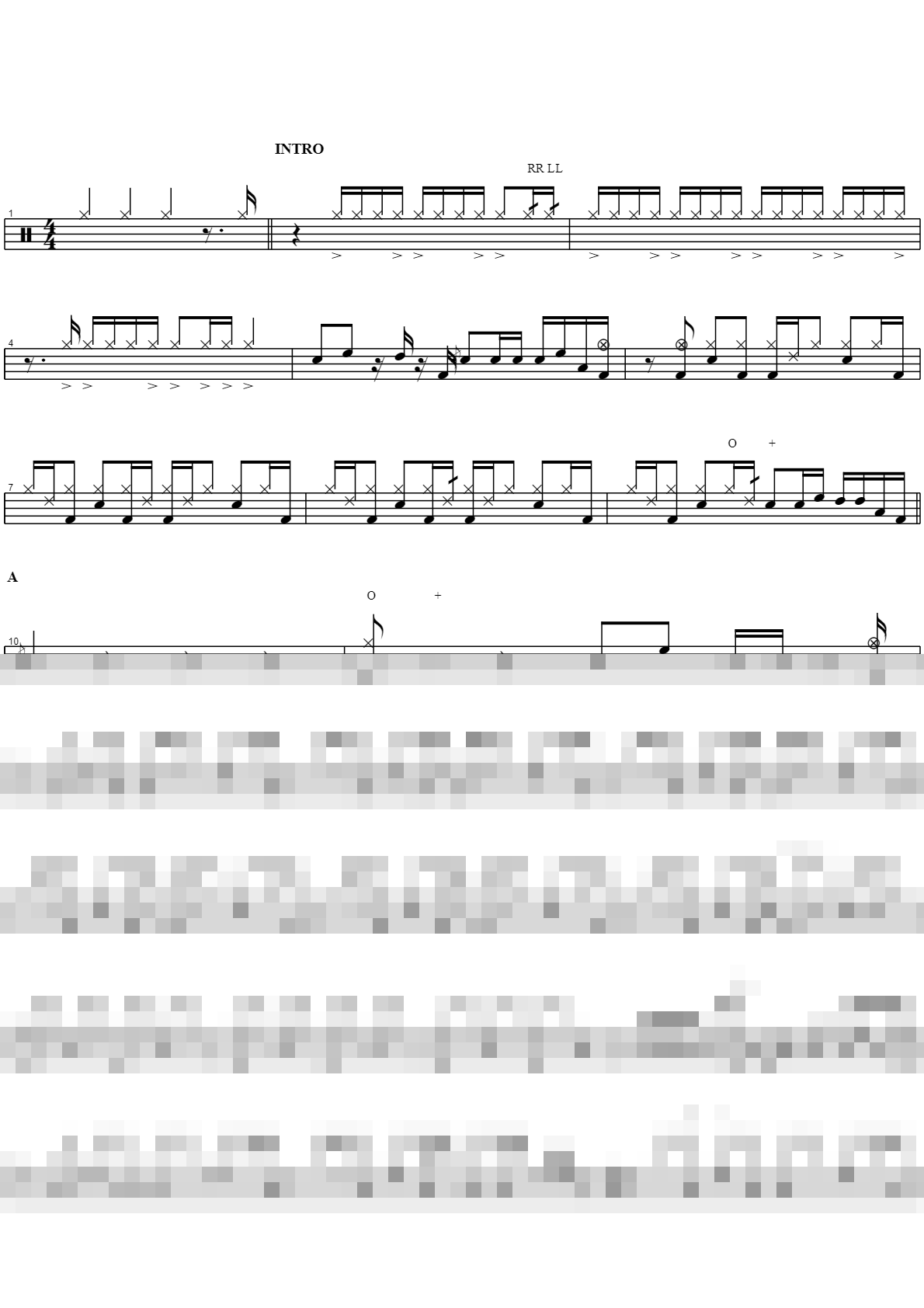 give it up Sheet Music Preview