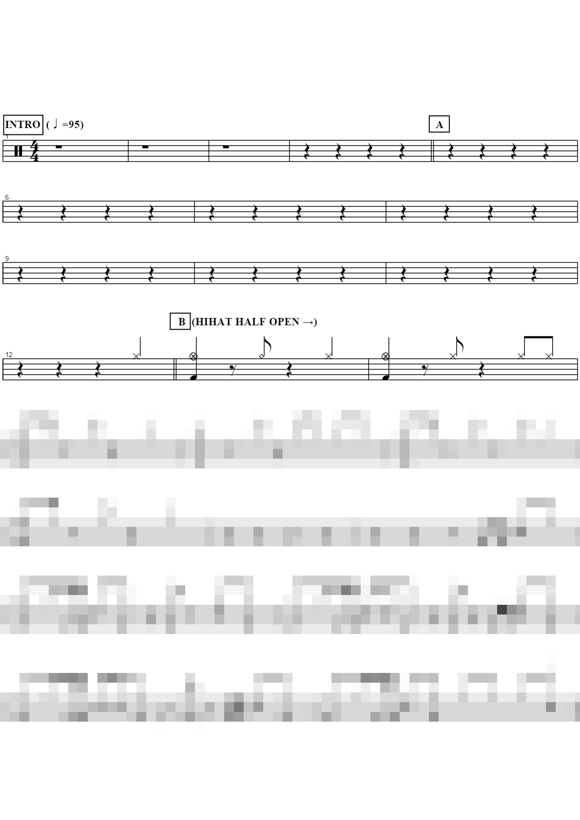 Faith Sheet Music Preview