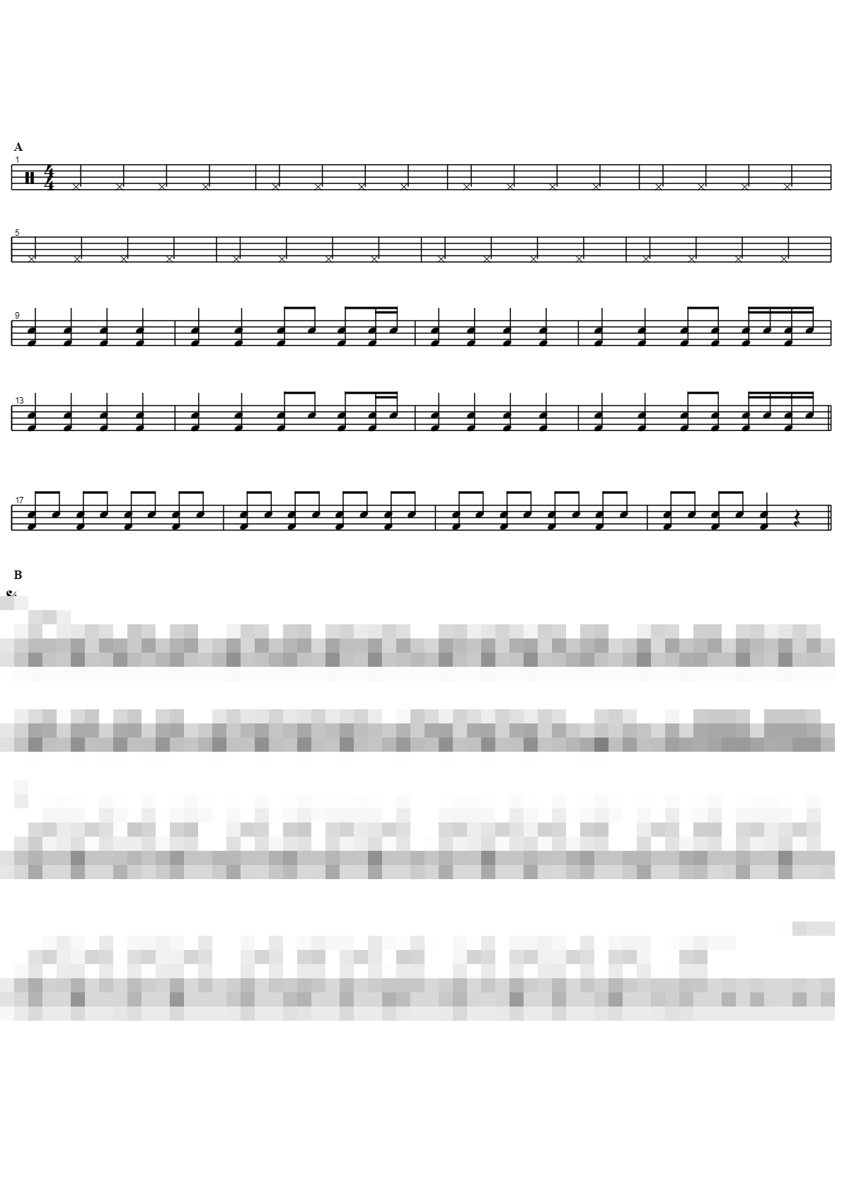 Maps Sheet Music Preview
