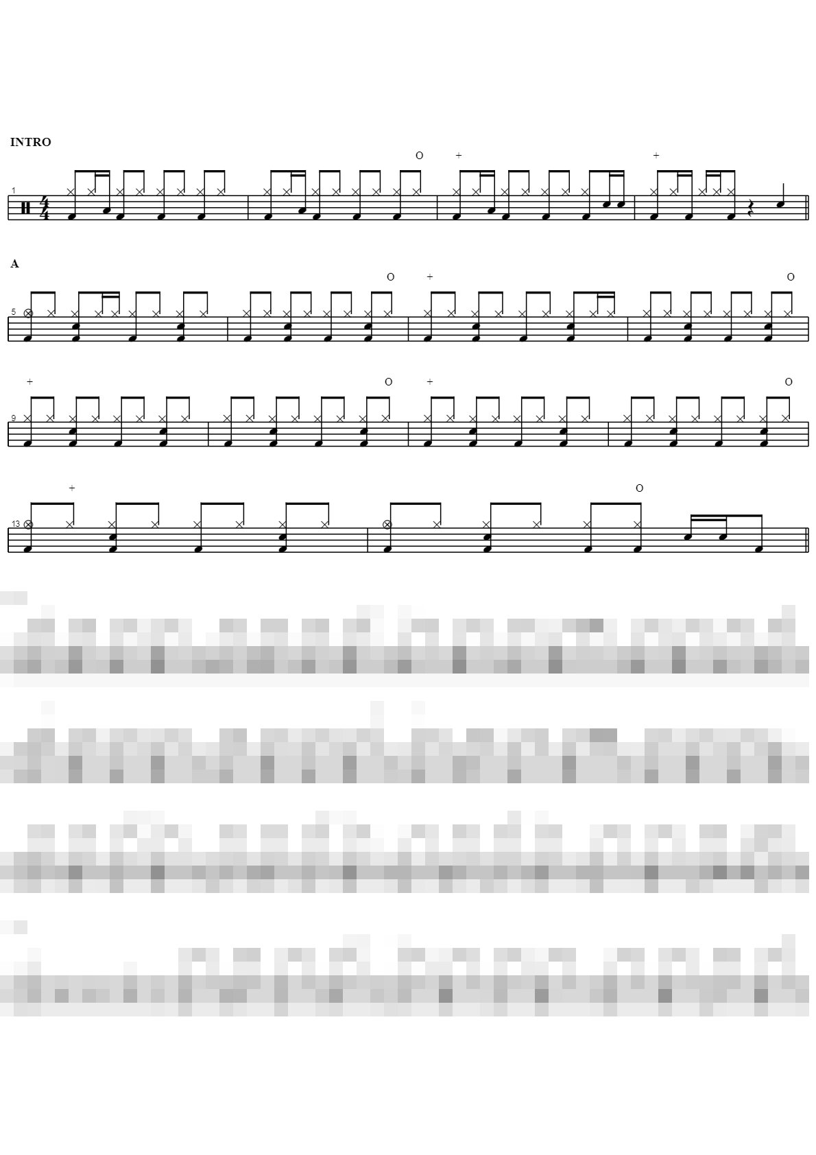 Misery Sheet Music Preview