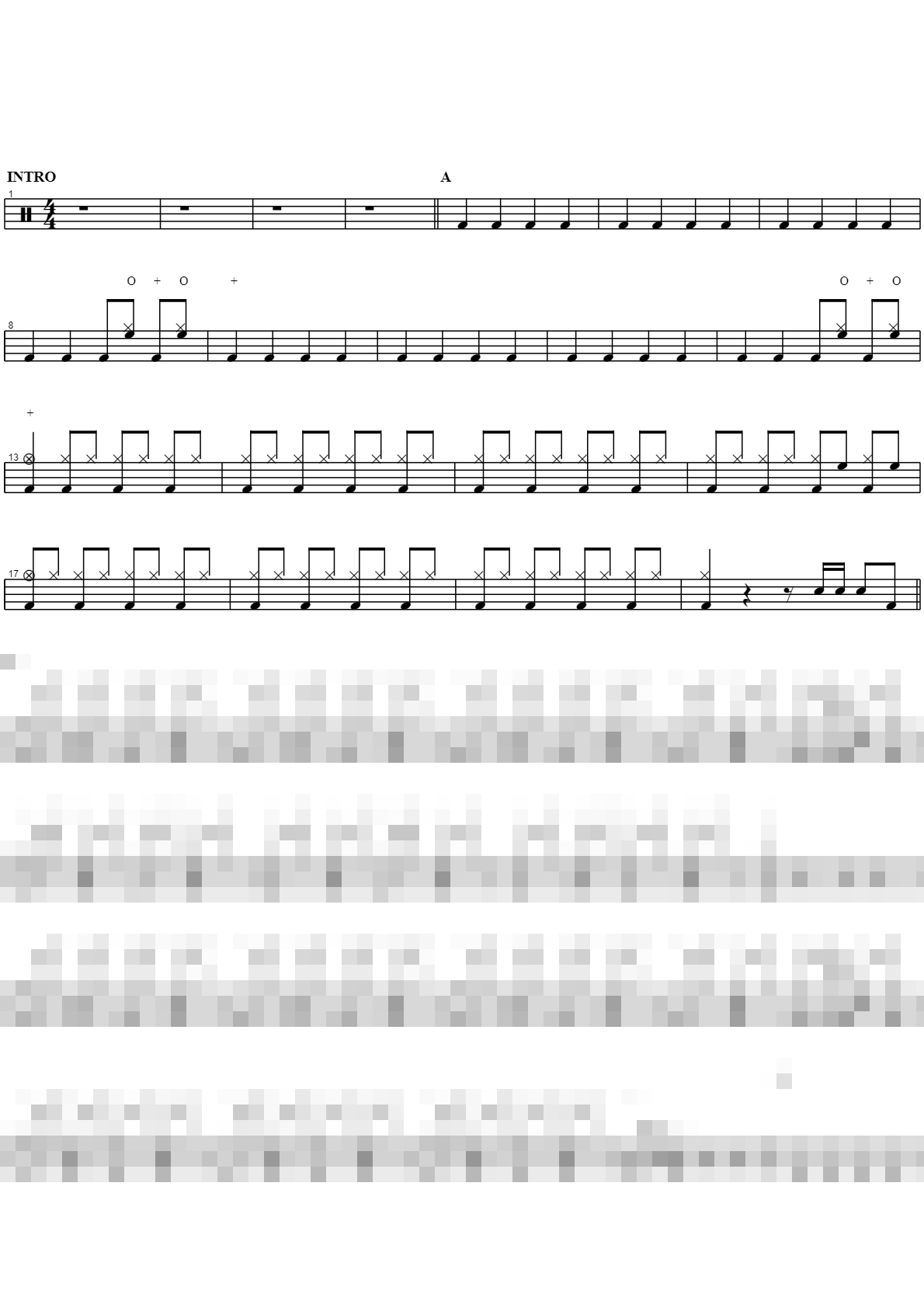 Lucky Strike Sheet Music Preview
