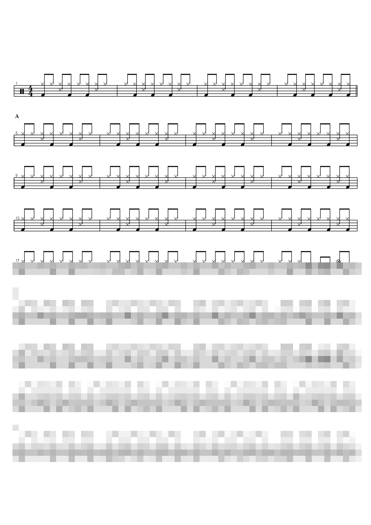 She will be loved Sheet Music Preview