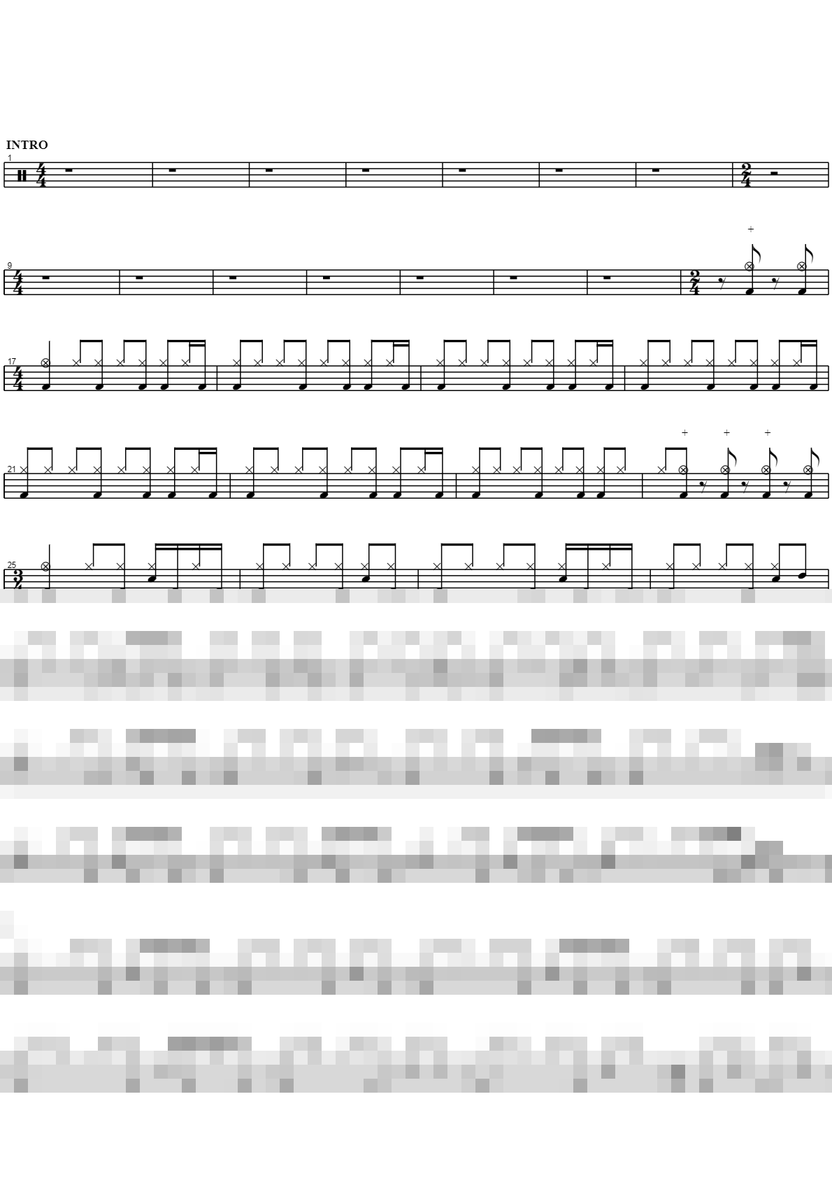 One Sheet Music Preview
