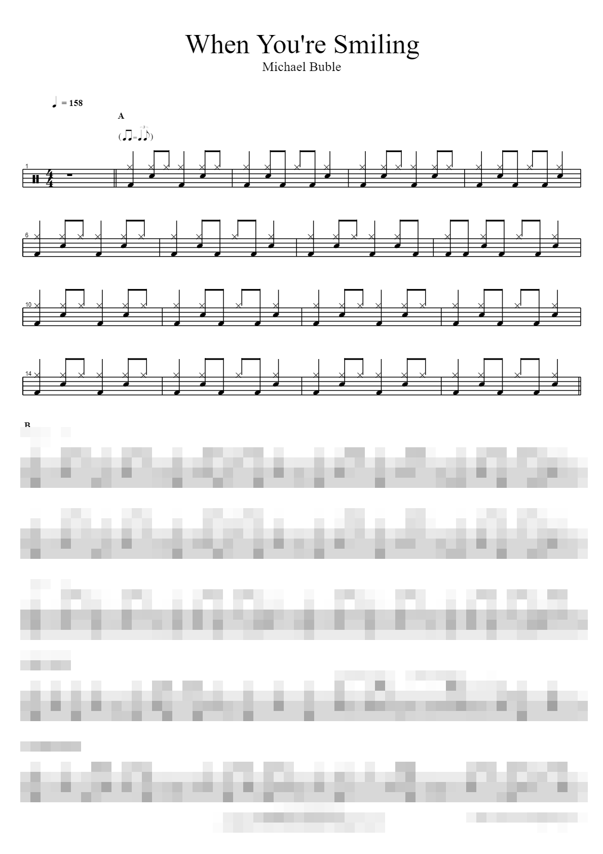 When You're Smiling Sheet Music Preview