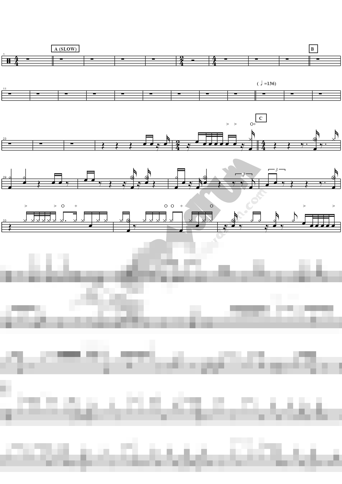 Caribe Sheet Music Preview