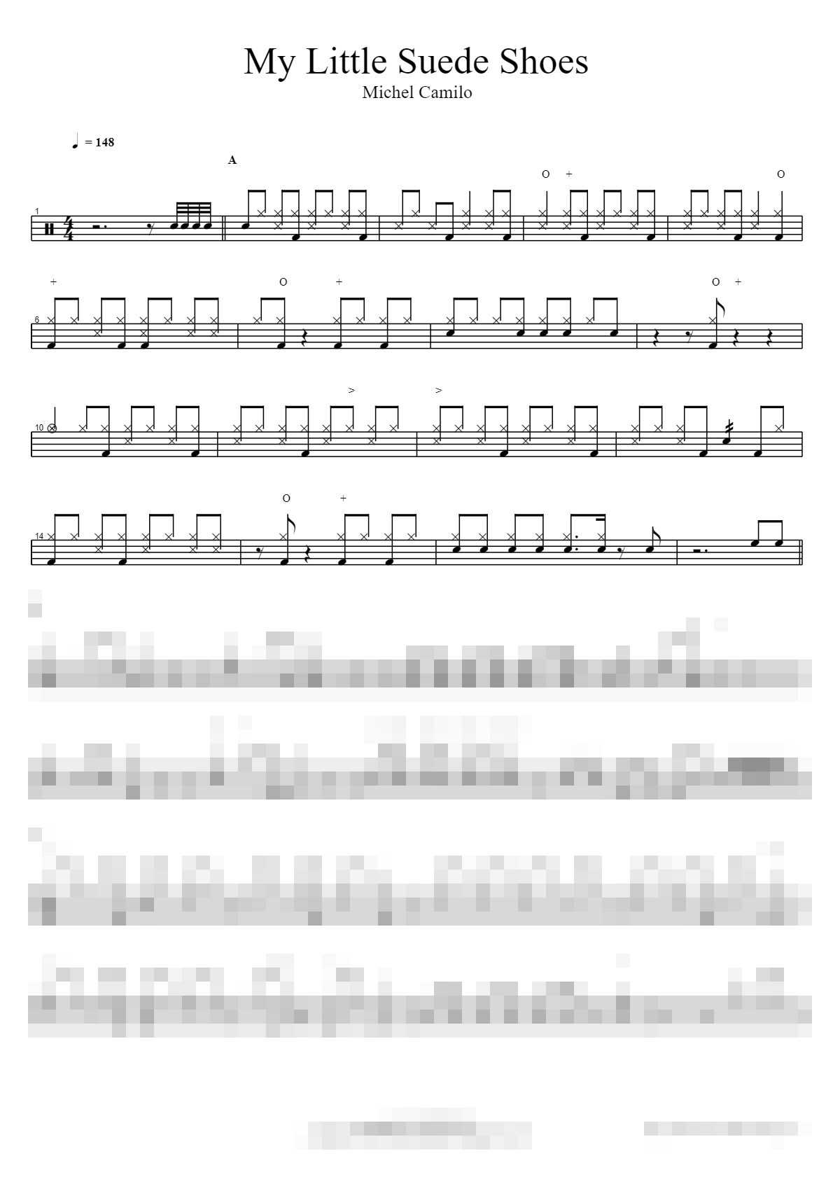 My Little Suede Shoes Sheet Music Preview