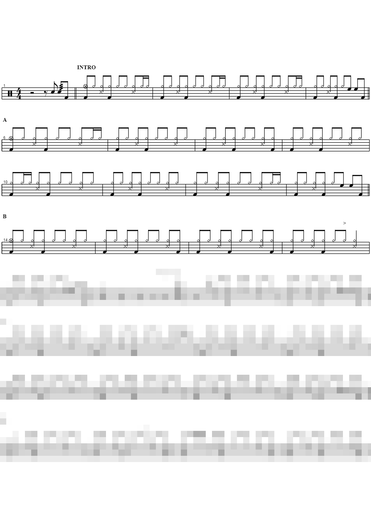 Watermelon Mank Sheet Music Preview