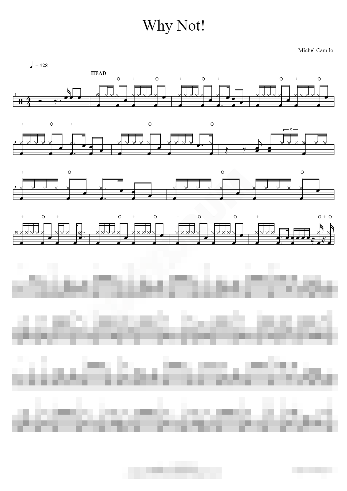Why Not! Sheet Music Preview